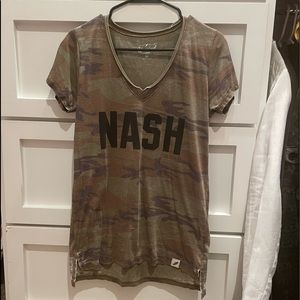 Nash camo tee